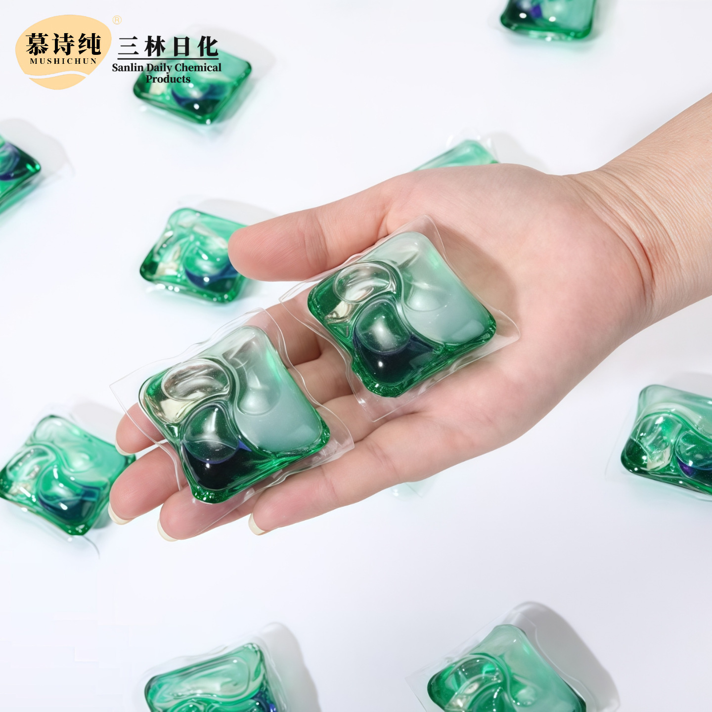 4D Laundry Beads with Long-Lasting Fragrance, Three-In-One Fragrance Laundry Detergent, Deep Decontamination and Clean Laundry Balls Oem