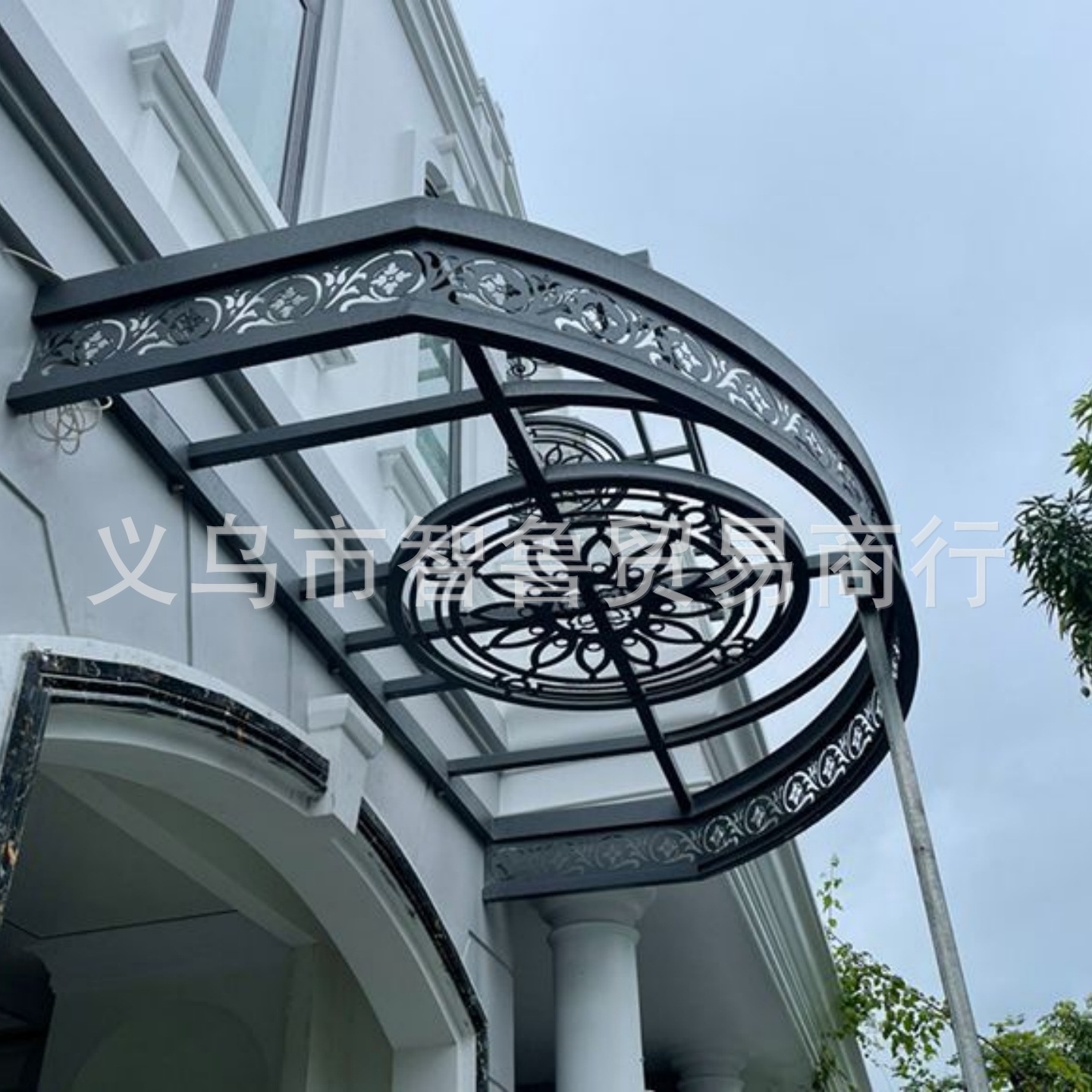 Wrought Iron Window Grilles with Beautiful and Classic Wrought Iron Shapes. Bar Wrought Iron Window Grilles. European Classic Wrought Iron Window Grilles Factory