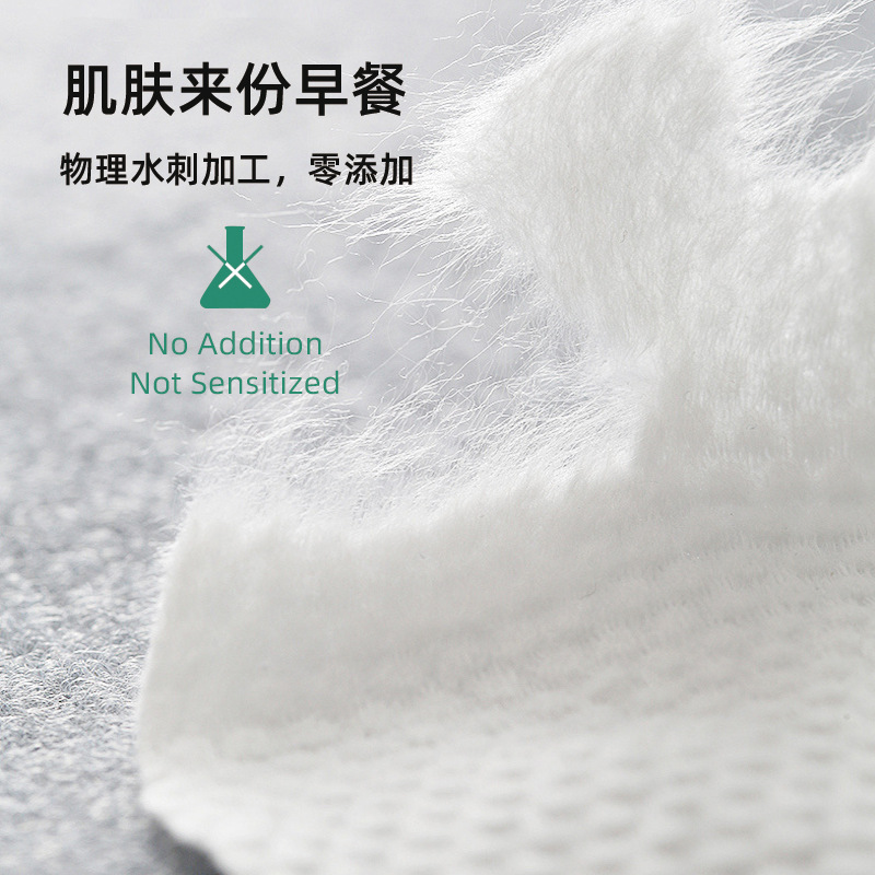 600g Large Roll Disposable Facial Cleansing Towels for Beauty Salons, Extra Thick Pearl Pattern Makeup Remover Cotton Cleansing Tissue Wholesale