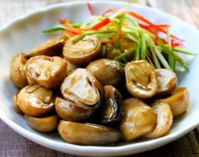 Guxi boiled straw mushroom tablets 1kg straw mushroom boiled grass mushroom canned pickled straw mushroom canned factory direct supply