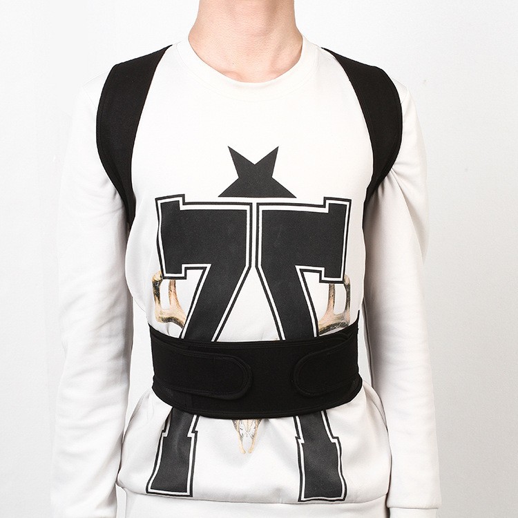 Adult Men's and Women's Anti-Hunchback Posture Corrector, Children's and Students' Sitting Posture Adjustment Belt, Body Posture Hunchback Correction Belt