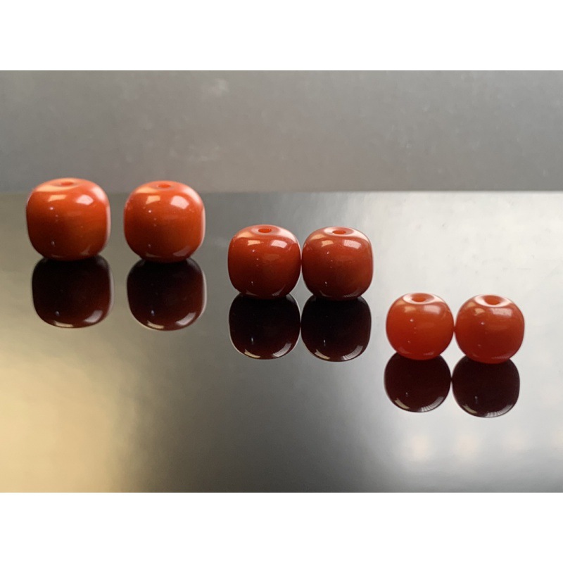 Natural Agate South Red Old Type Beads Scattered Beads Accessories Carving Hand String Buddha Beads Waist Beads Top Beads Wen Play Accessories
