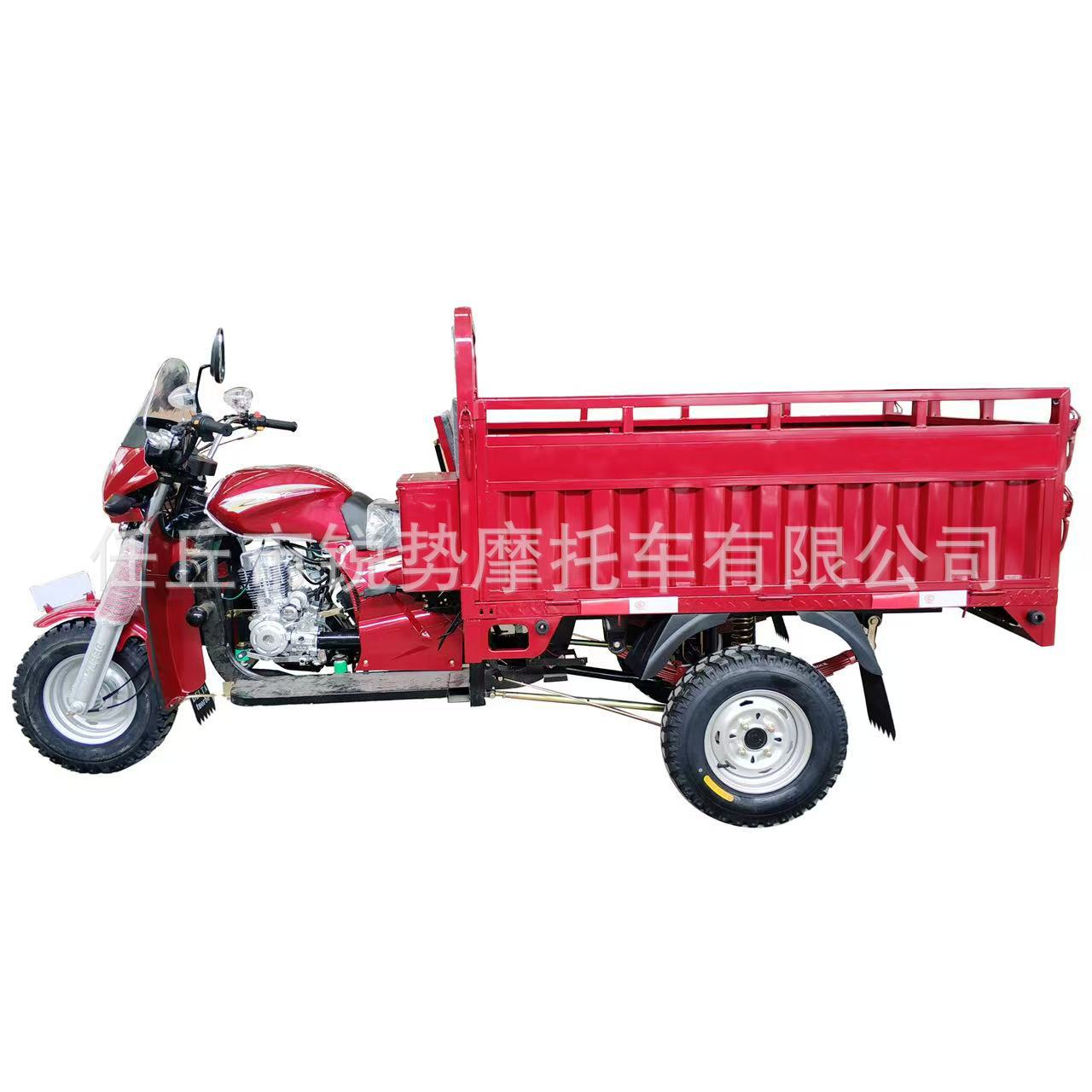 Cross-Border Kavaki Guangzhou Fuel-Powered Three-Wheeled Motorcycle Cargo Tricycle Cargo Transport Tricycle