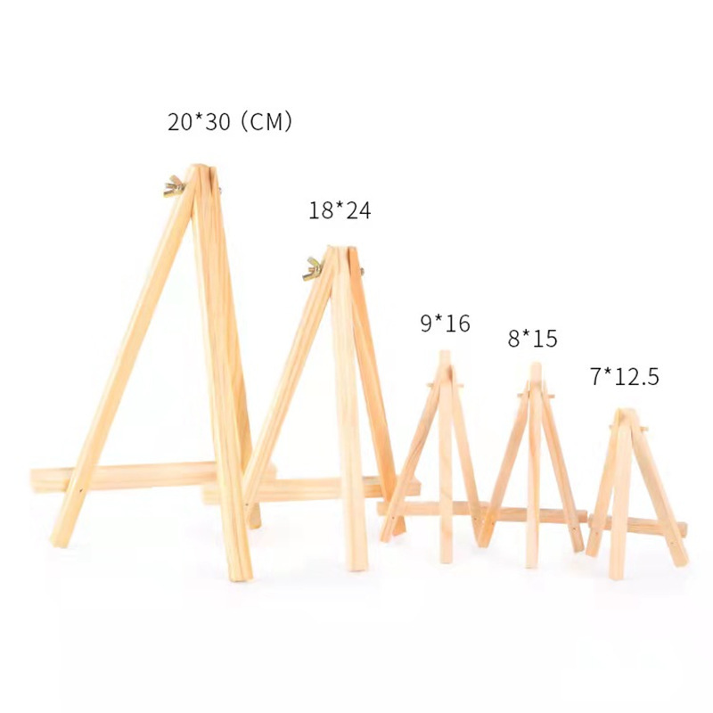 Мини настольный деревянный мольберт складной для детей малый мольберт для рисования