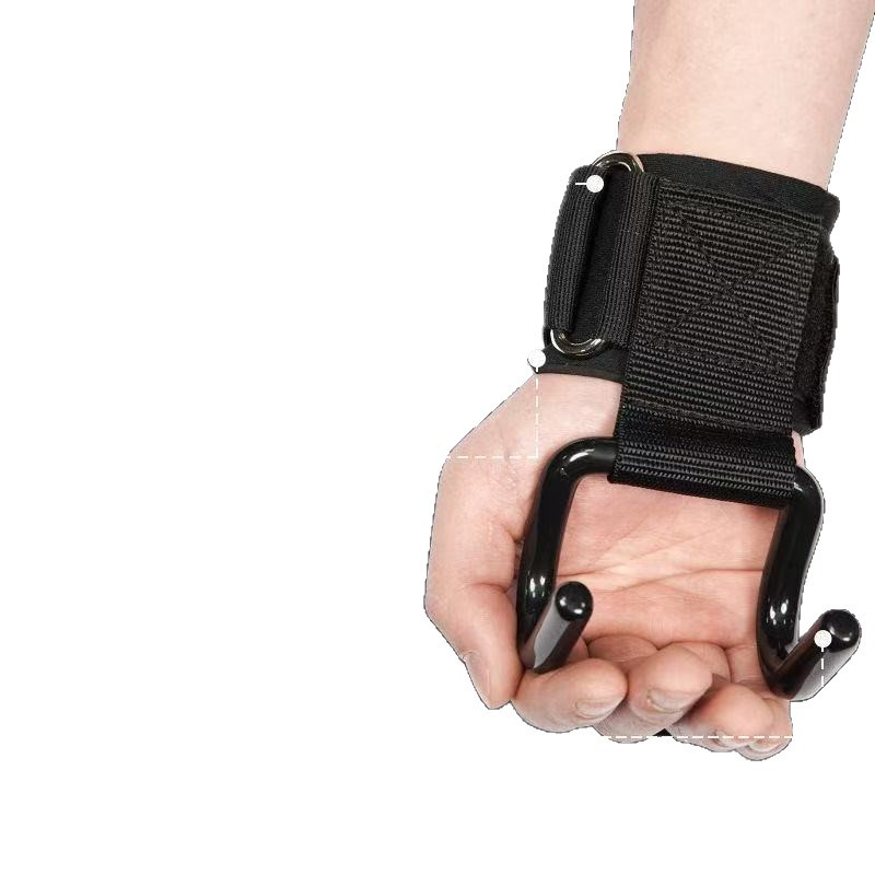New Pull-Up Assist Hook for Middle-Aged and Elderly People, Lumbar Traction Belt, Horizontal Bar Auxiliary Belt, Barbell Deadlift Anti-Slip