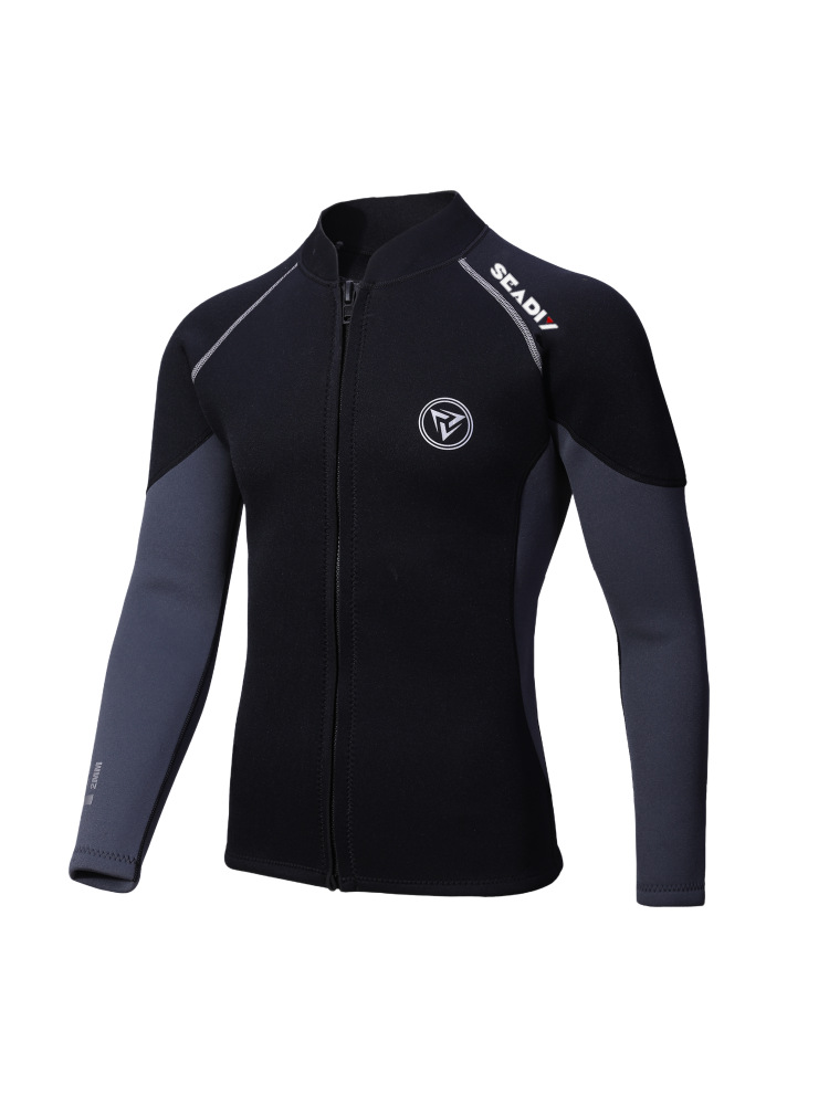 New Style Diving Suit Men's Split Cold-proof 3mm Snorkeling Warm Wet Clothes Quick-drying Women's Surfer Suit Pulp Board Sunscreen Swimsuit