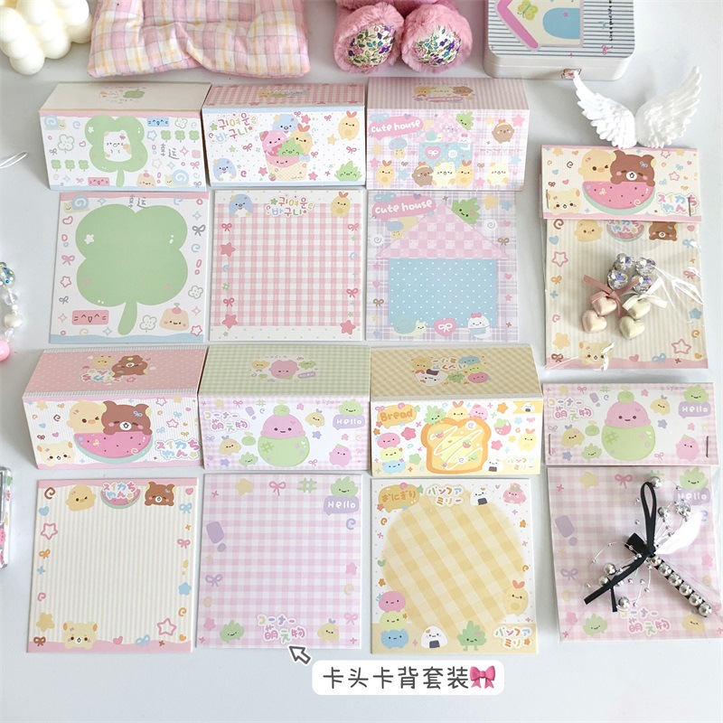 Мультяшная милая карточка, упаковка, основная карточка, корейский стиль, защита ювелирных изделий, упаковка для подарков