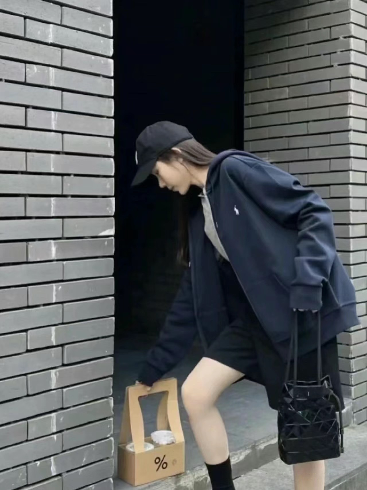 Cross-Border Ten-Color Rl Basic Pony Embroidered Logo Hooded Sweatshirt for Men and Women Trendy Zipper Jacket