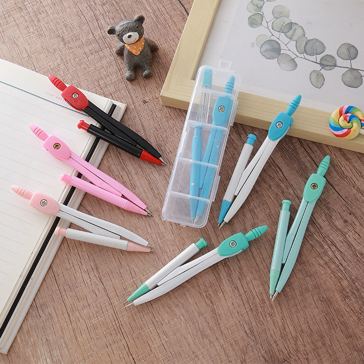 Креативные металлические компасы для учащихся начальной и средней школы, инструменты для рисования