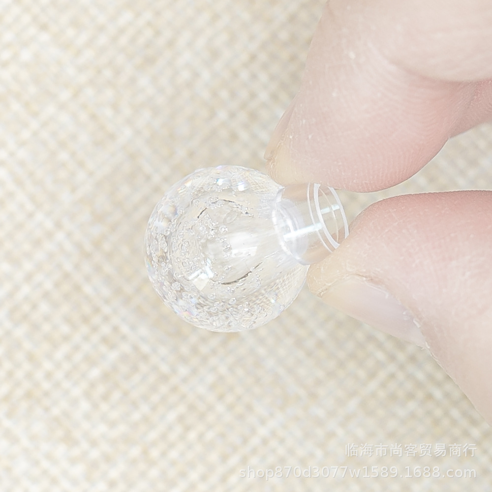 led small colored light string accessories 1.4 1.7 2.3 Bubble Ball plug-in bubble ball ball ball crafts pendant Crystal