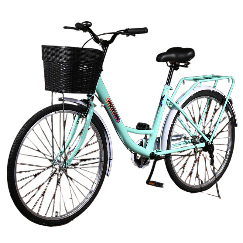 Women's Bicycle Lightweight 24 Inch 26 Adults Commuter Bicycle City College Students Work Adults