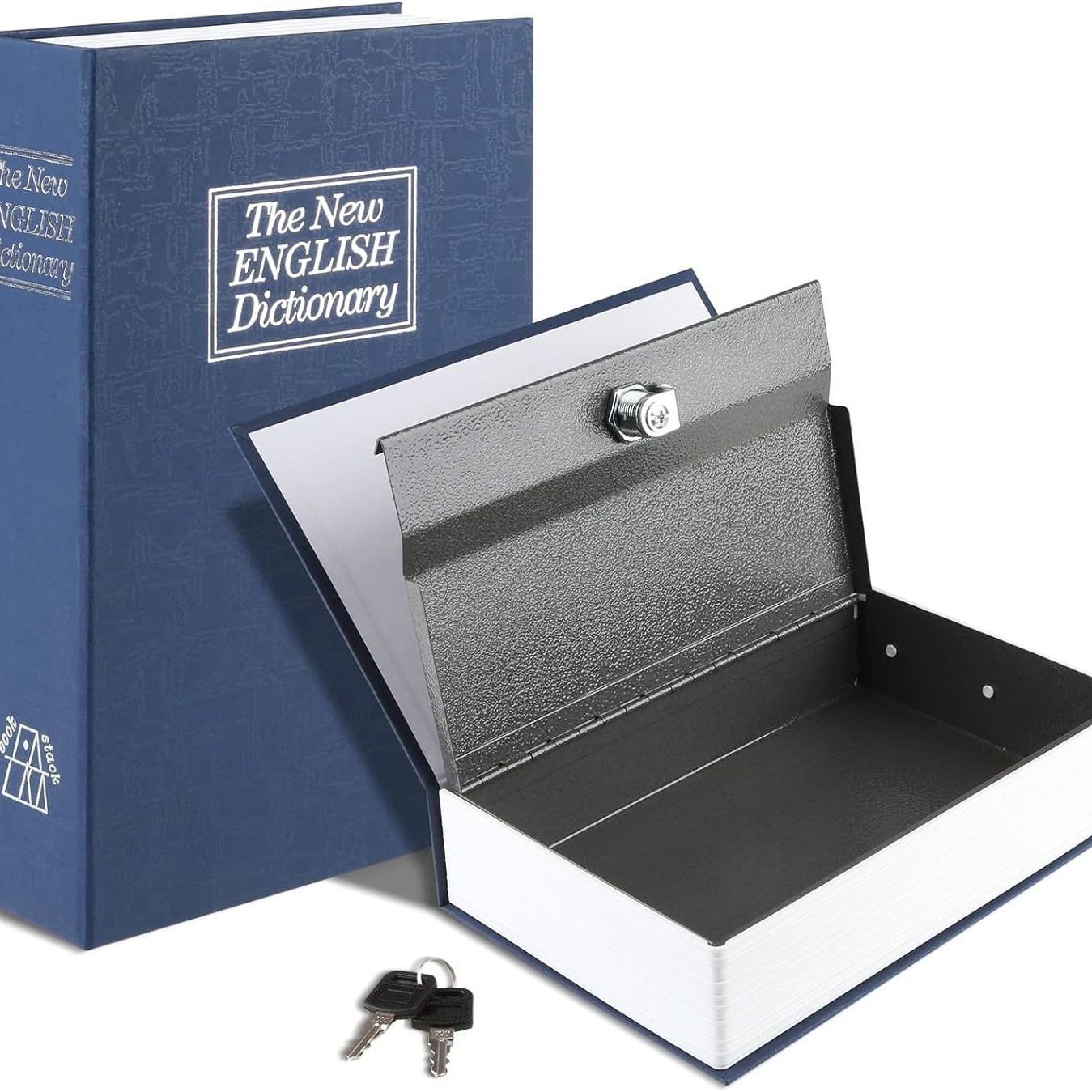 Household Medium-Sized Creative Book Safe Hidden Password Lock Home Storage Box Desk Decoration Box Ornaments