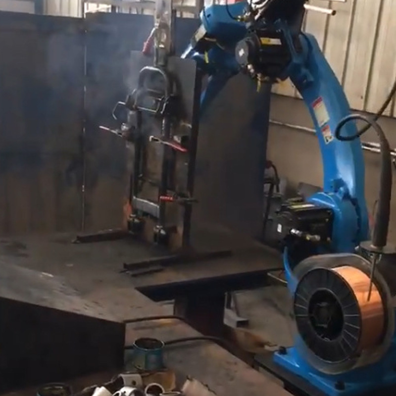 Six-Axis Welding Robot Laser Welding Machine Six-Axis Robot Arm Welding Machine Industrial Assembly Line Robot Welding