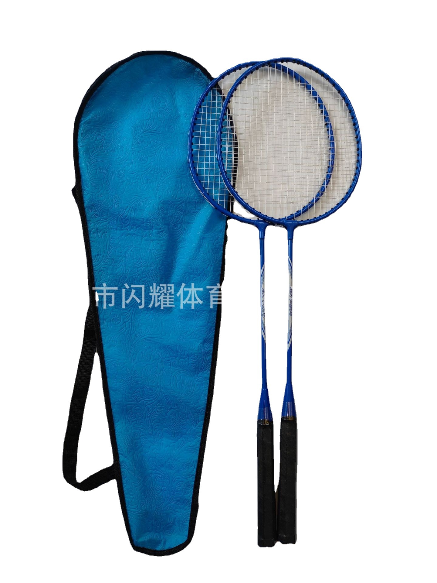 Factory direct supply 2022 beginner multi-color badminton racket family entertainment Youth badminton racket set