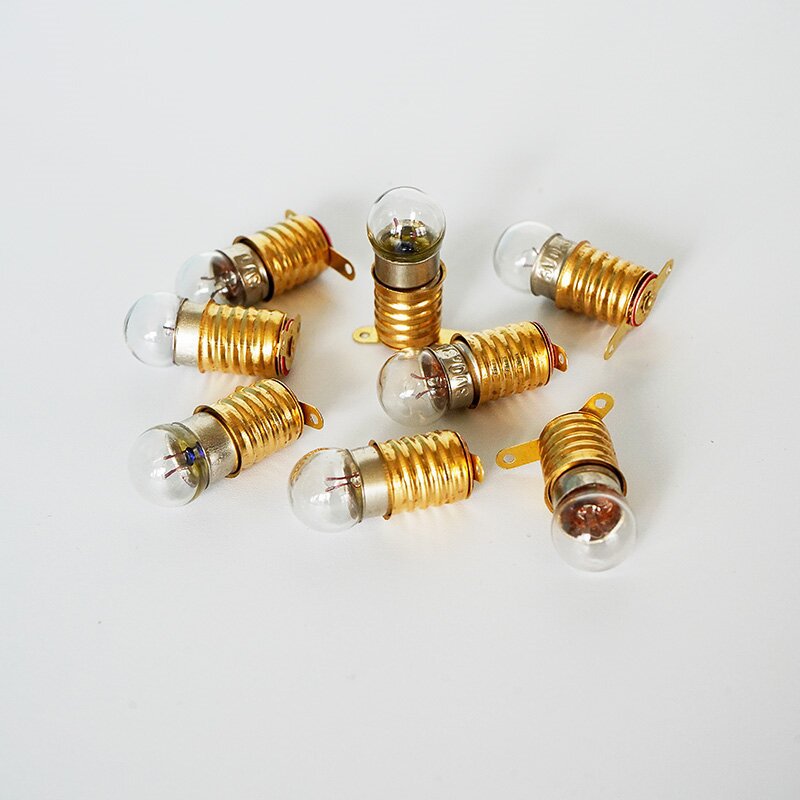 Student Experimental Electric Beads 2.5V 3.8V 6V and Other Small Electric Beads Toys Flashlight Bulbs Factory Direct Sales