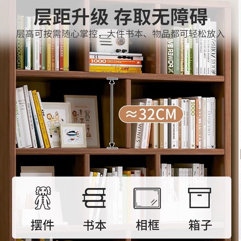 Solid Wood Wine Cabinet Home Living Room Storage Rack Display Cabinet Commercial Simple Small Entrance Cabinet Wall Partition Cabinet Wine Rack
