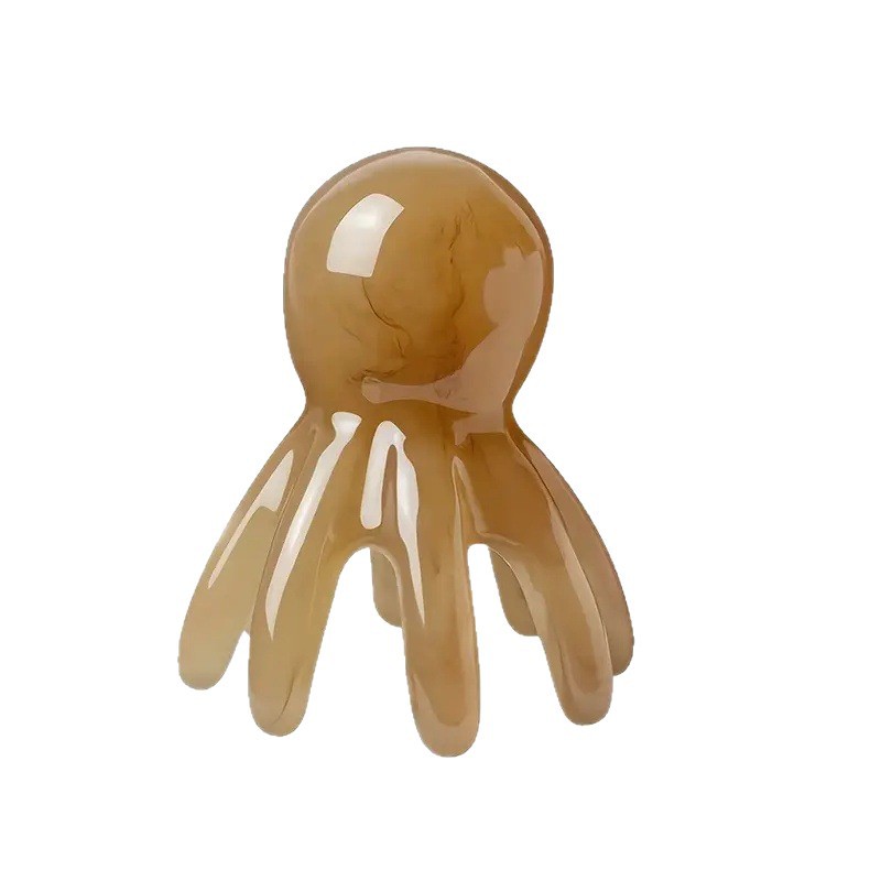 Cross-Border Massage Comb for Head Meridian Clearing, Octopus Comb for Scalp Massage and Acupuncture Points to Relieve Itching
