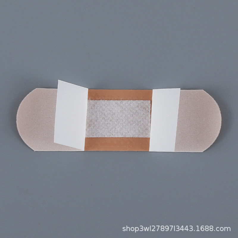 Cross-border Hot Selling Band-Aid Accessories First Aid Kit Accessories Foreign Trade English Band-Aid Waterproof Breathable PE Hemostasis