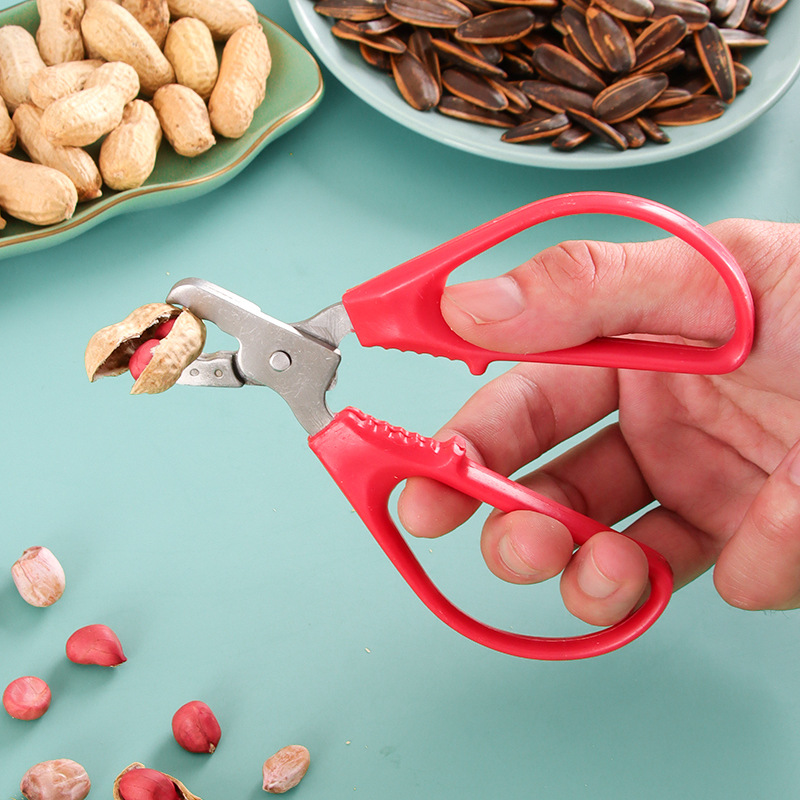 Melon seed pliers eat watermelon seed pliers eat melon seed clip peanut sheller nut shell remover dial peanut clip wholesale