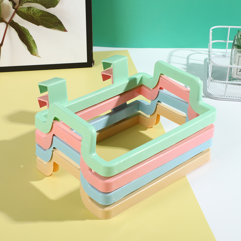 Hanging Garbage Bag Rack Storage Rack Household Wall-Mounted Bracket Hook Cabinet Door Hanger Garbage Bag Hanger