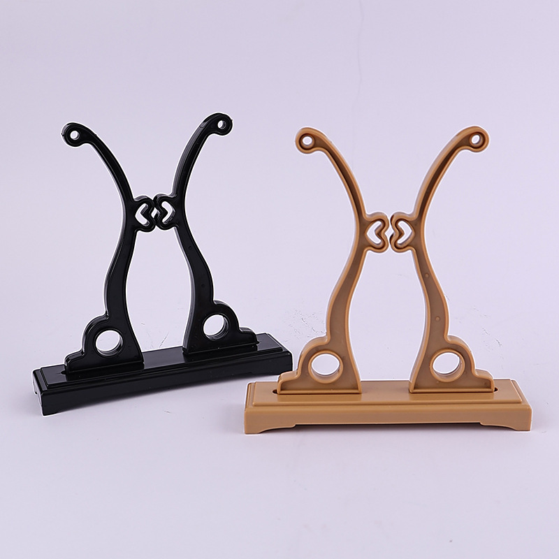China fan rack fan holder resin fan display rack removable fan floor display rack folding fan base wholesale