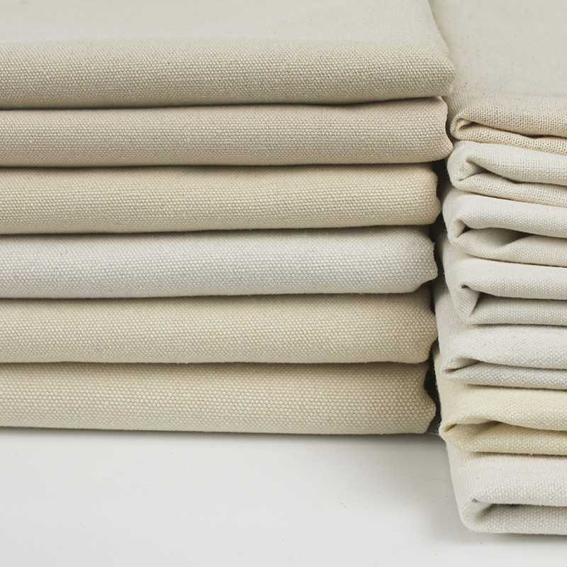 Spot polyester cotton pearl sail old coarse cloth 5an-20ann embryo cloth industrial labor protection handbag clothing pants thickened encryption fabric