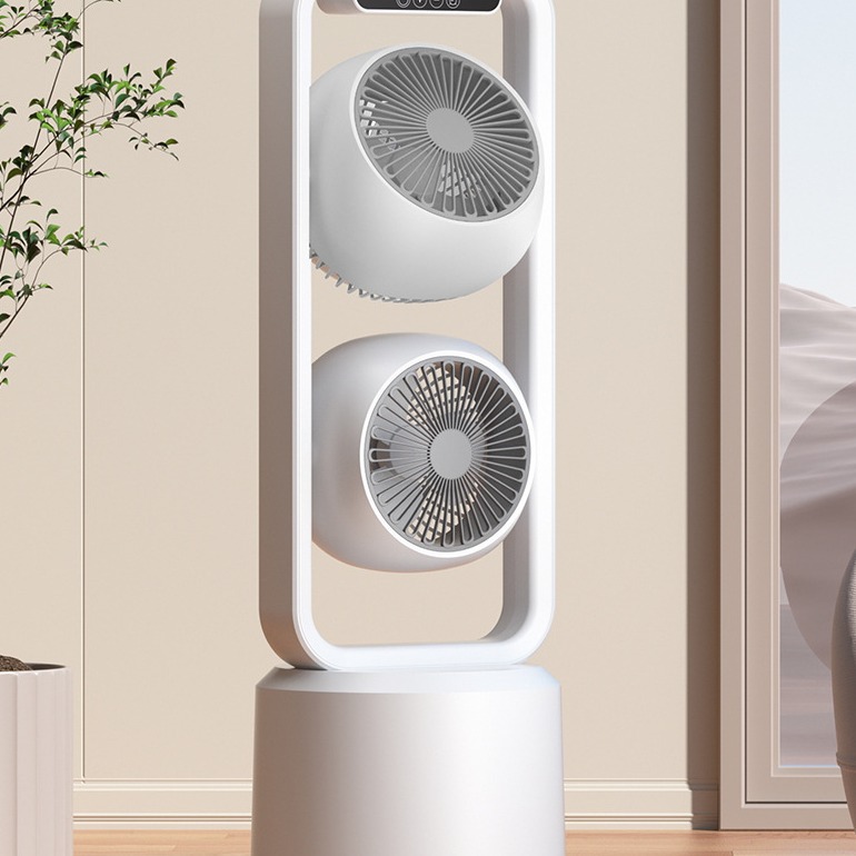 2024 new bidirectional DC platform dual-purpose air circulation fan