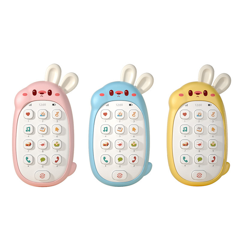 Baby Toy Mobile Phone Baby Educational Early Education 6-12 Months Multifunctional Kidsren's Music Phone for Men and Women to Chew