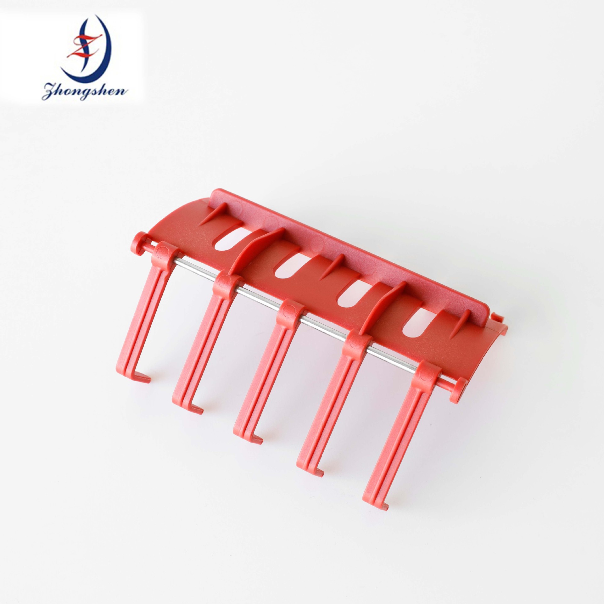 Factory Direct Supply 142mm Red Nylon Egg Collection Claw/Egg Picking Claw Automatic Egg Picking Machine Accessories Egg Claw for Egg Chicken Farm