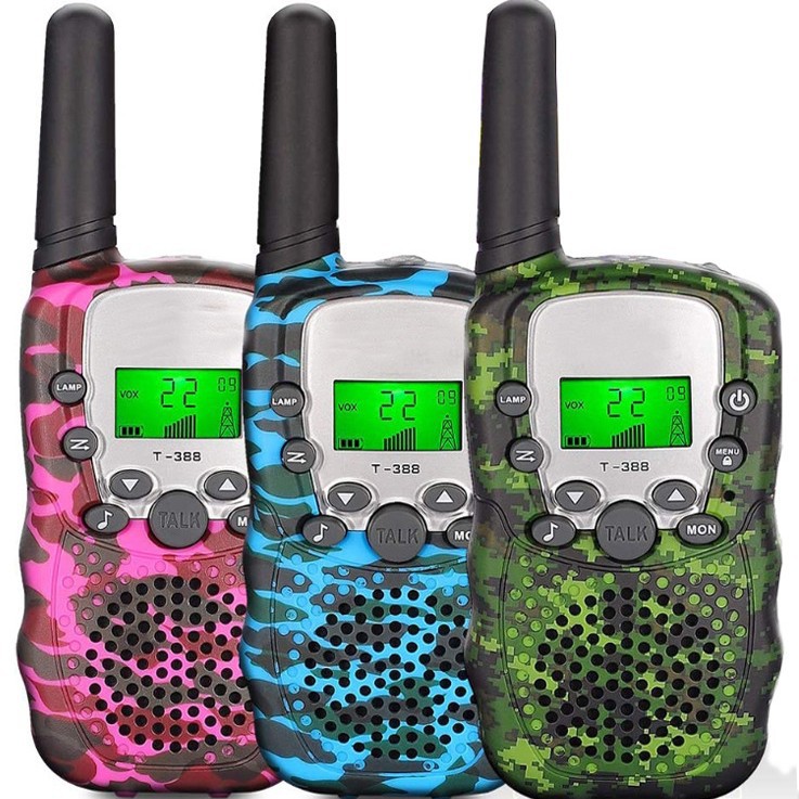 Temu Popular Kidsren's Walkie-Talkie Handheld 3Km Family Interactive Scene Universal Wireless Long-Distance Walkie-Talkie