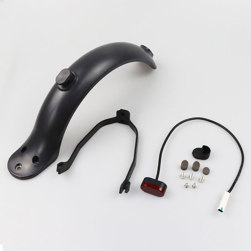 Electric scooter accessories M365 mudguard suit with bracket with tail light m365 rear mudguard
