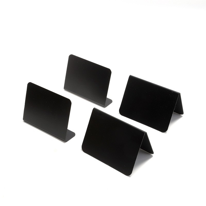 Стираемая черная доска Маленькая табличка с ценой Вертикальная табличка для цен Держатель для ценников Коробка для ценников