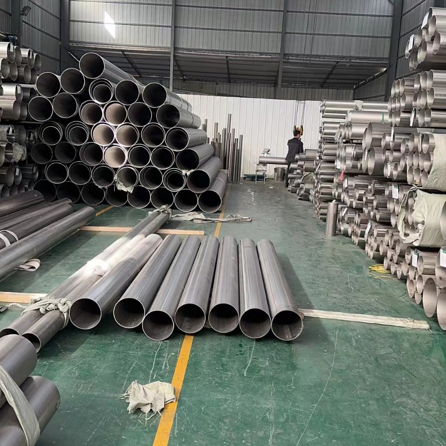 Nickel Welded Pipes N5 N6 Pipes Large Diameter Available Nickel Thick-Walled Pipes Industrial Chemical Special-Purpose Nickel Pipes Factory Supply
