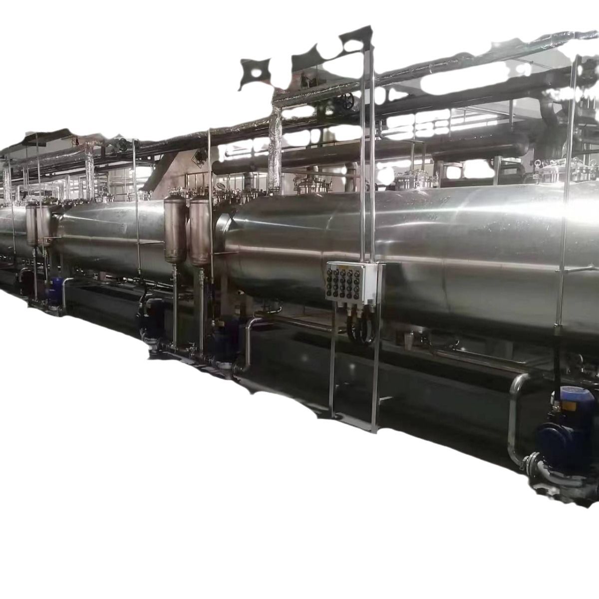 Multi-Stage Continuous Countercurrent Ultrasonic Extraction Equipment, One Material, Different Solvents, Extracting Different Comp