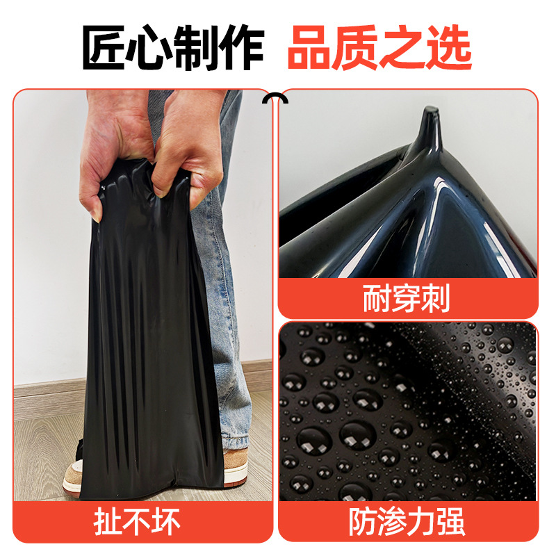 Special Waterproof Membrane for Reservoirs, Fish Pond Anti-Seepage Membrane, Thickeneded Fish Pond Slope Protection Geomembrane, Black Plastic Film Tarpaulin