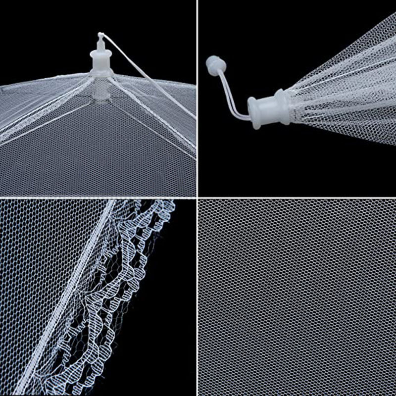 Cross-border European and American Amazon home hot folding vegetable cover large fly-proof kitchen outdoor food cover