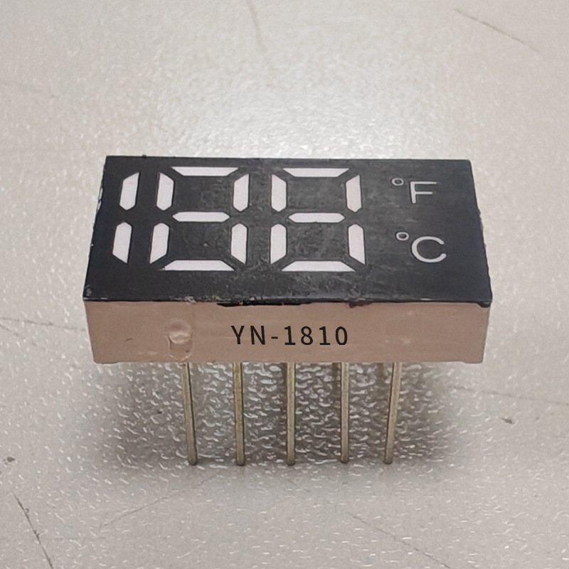 Car Heating and Cooling Box Led with Temperature Digital Tube Simple Digital Thermometer Temperature and Humidity Digital Display Screen Customization