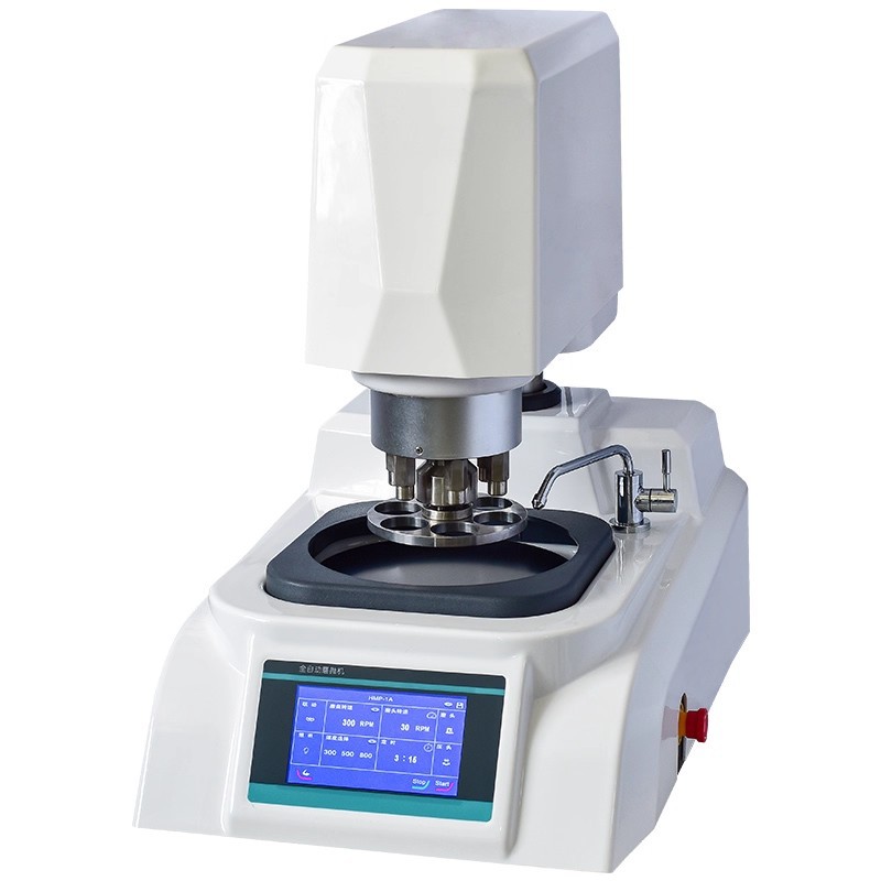 Metallographic Grinding and Polishing Machine Laboratory Pre-Grinding Machine Metal Sample Stepless Speed Grinding Fully Automatic Metallographic Polishing Machine