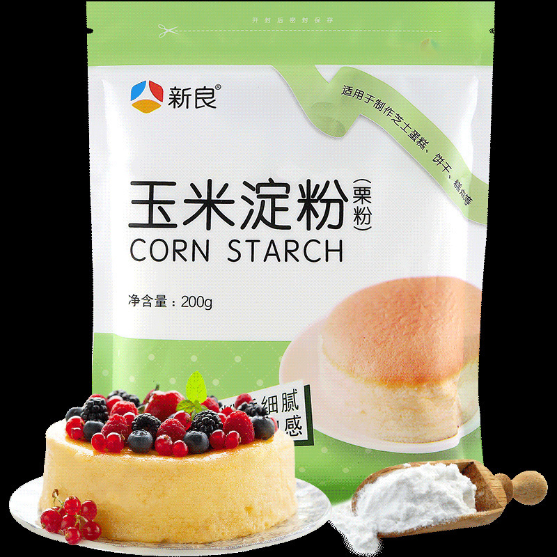Baking Ingredients Xinliang Corn Starch Corn Flour Eagle Corn Flour Edible Corn Flour Cake Bread Biscuits 200g