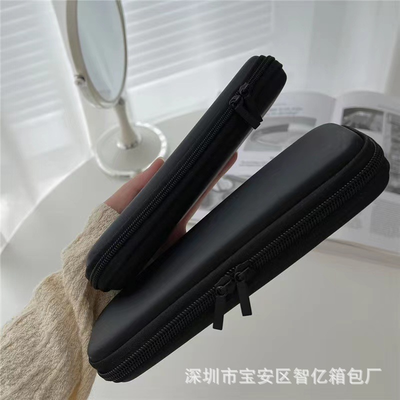 Cross-Border Popular Eva Stationery Box Makeup Brush Bag Cosmetics Bag Women's Portable New Travel Carry-On Small Brush
