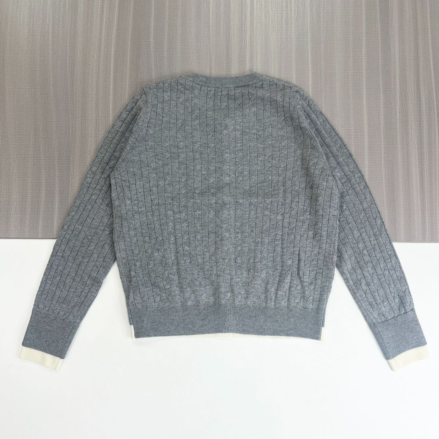 Customized Woolen Manufacturer 2025 New Pure Color Button Rope Design Fashionable Women's Sweater Bsci Certified Factory