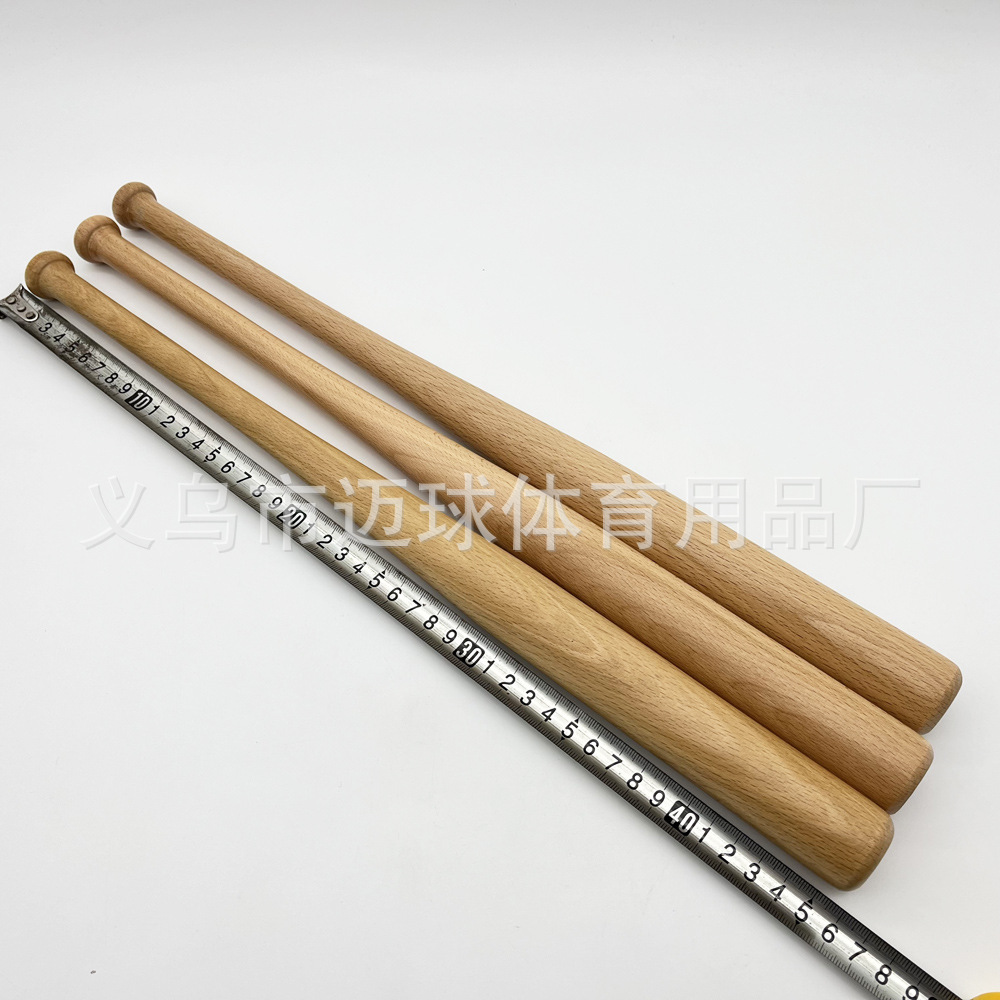 Spot Log Blank 18-Inch 45cm Wooden Baseball Bat Mini Solid Wood Bat Can Be Used as Logo Pattern