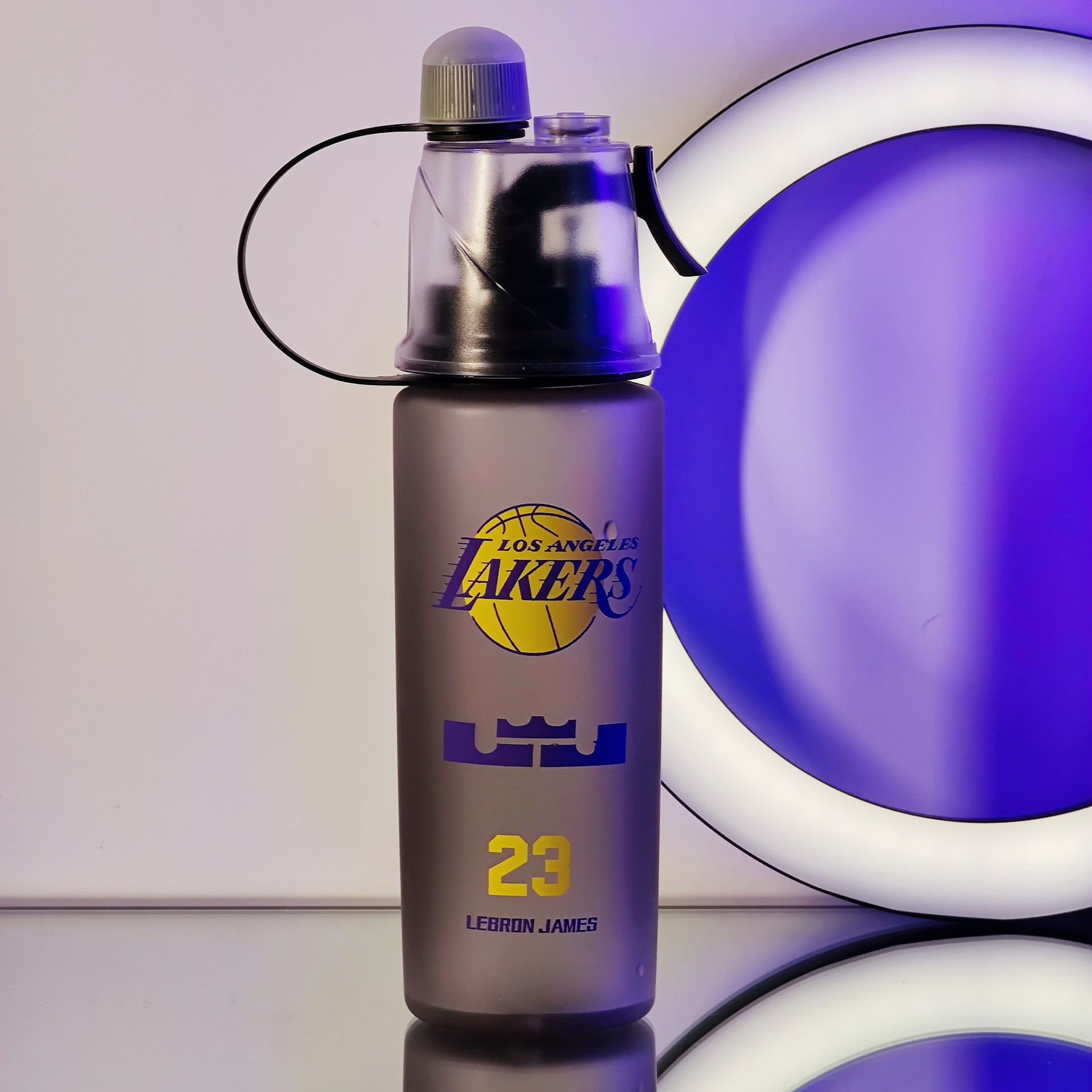 (Consult remarks before placing an order) Star Sports Spray Cup Frosted Transparent Multifunctional Sports Cup