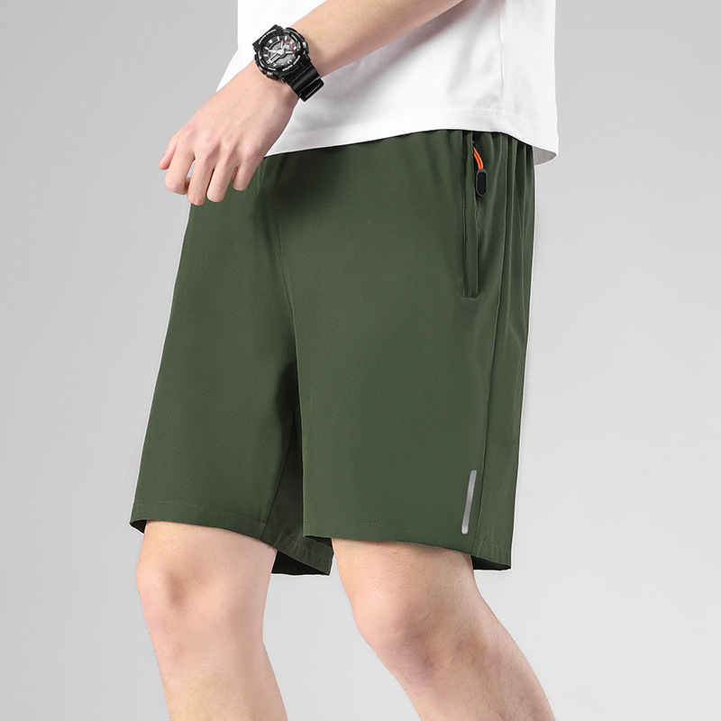 Men's Casual Shorts Sports Shorts Men's Running Fitness Summer Thin Quick-Drying Loose Quick-Drying Basketball Shorts