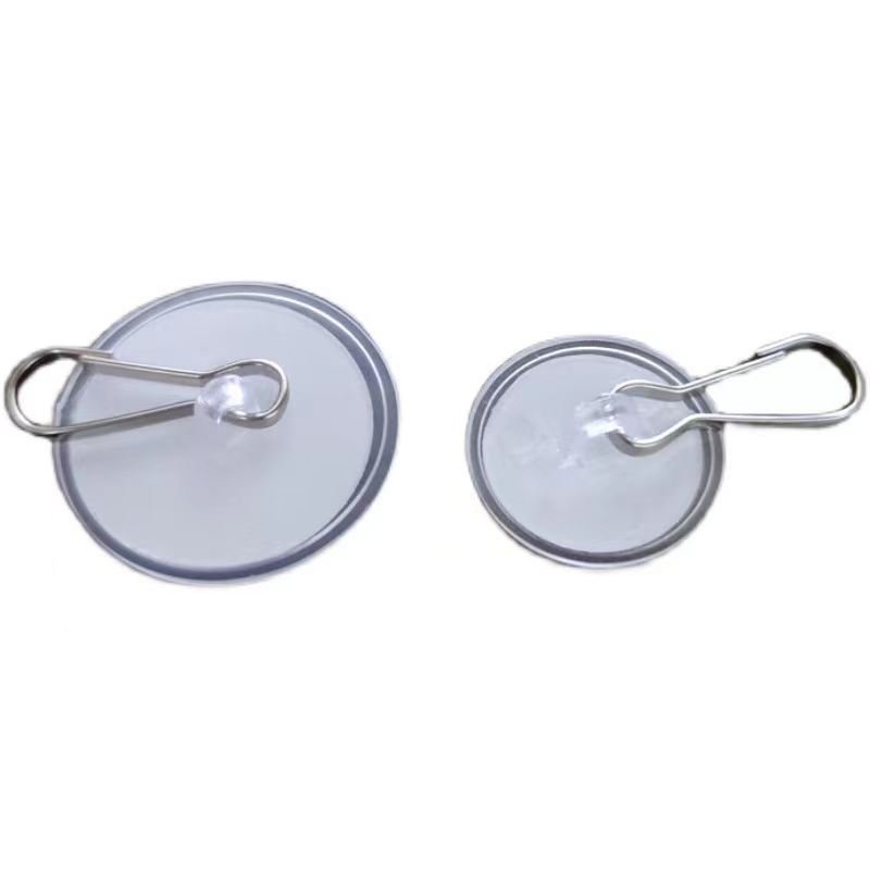 22mm Self-Adhesive Hook Strong Adhesive No Punching Traceless Invisible Hook Ceiling Transparent Disc Decorative Adhesive Hook