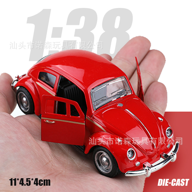Cross-Border Alloy Retro Classic Car Classic Car Model Artificial Kidsren's Toy Car Ornaments Decoration Temu Dropshipping