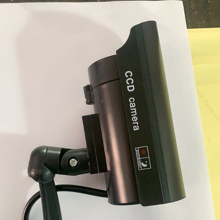 Supply of Gun-Type Artificial Camera, Outdoor Courtyard Fake Camera Artificial Monitor with Antenna