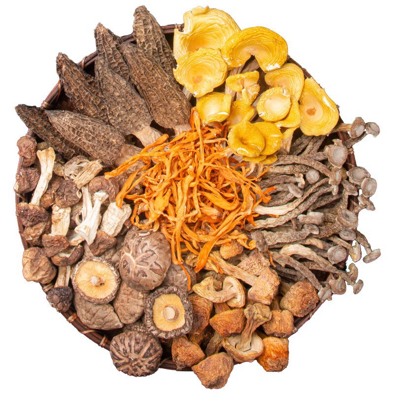 Yunnan Colorful Mushroom Soup Packs, Bamboo Fungus, Coconut Chicken Soup Packs, Soup Ingredients, Morel Mushrooms, Deer Antler Mushrooms, Stewed Chicken, Stewed Duck