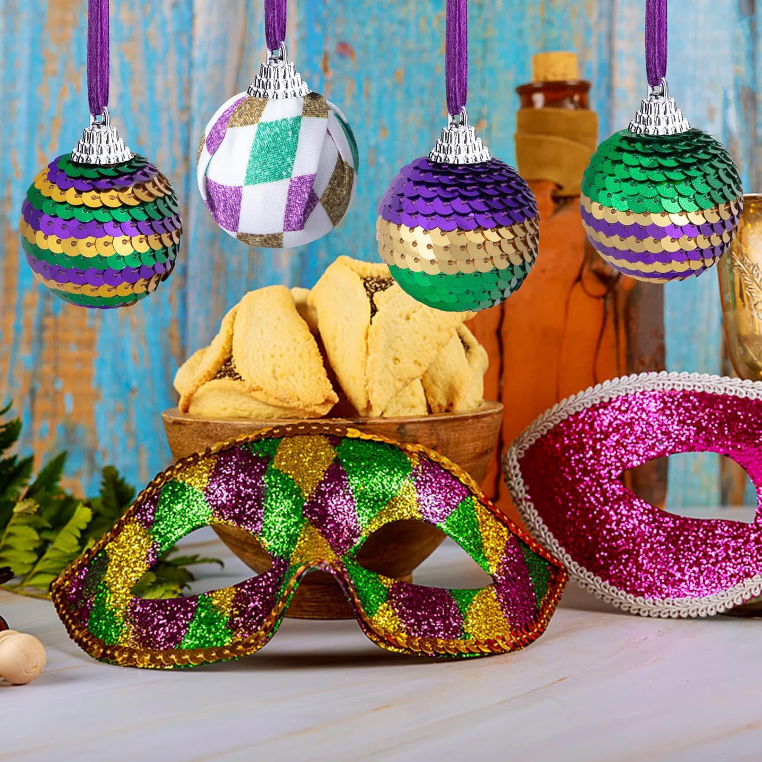 Cross-Border New Product Carnival Decorative Ball Scale Patch Ball Independence Day Festival Party Decoration Pendant