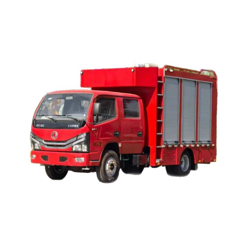 Dongfeng Xiaodoli Rescue and Rescue Lighting Vehicle - Rescue Vehicle Double Row Rescue Vehicle - Drainage and Flood Relief Mobile Vehicle